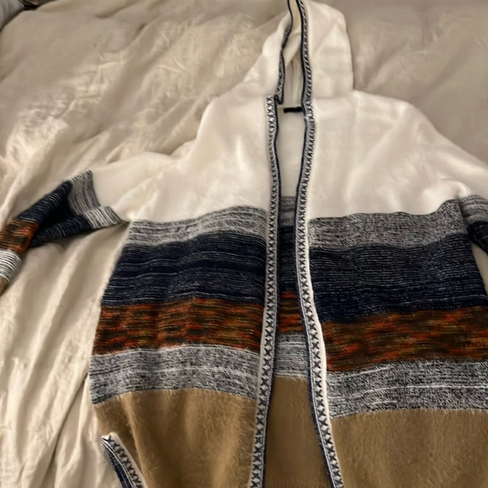 Fate cardigan sweater with hoodie